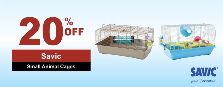 Savic Small Animal Cages Promotion